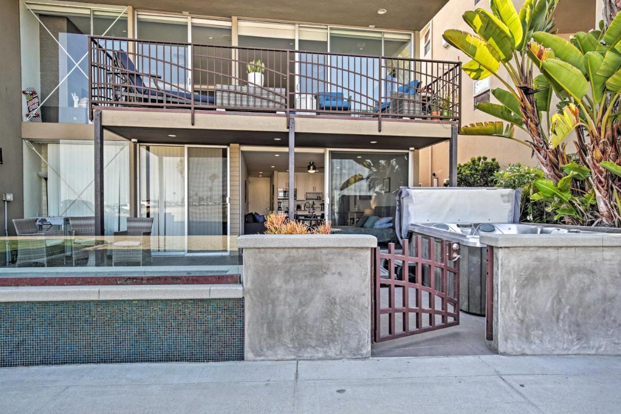Bayfront San Diego Getaway On Boardwalk With Hot Tub Екстериор снимка